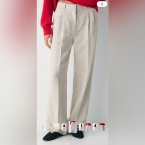 Aritzia Effortless Linen Pants Tall